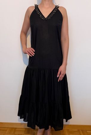 Schwarzes Sommerkleid von Dixie, Grösse S, neuwertig!