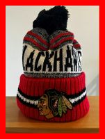 Chicago Blackhawks Winterkappe Mütze NHL gestrickt Eishockey