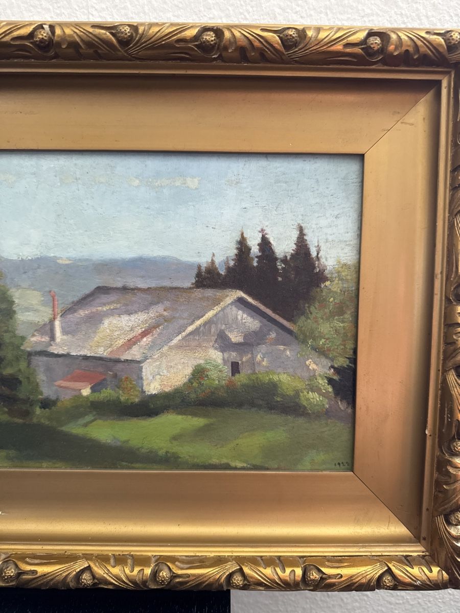 Gemälde: Originales Ölgemälde, signiert R. Meyer, datiert 1922. – Gebraucht aus Buchs AG von ChrizZa 2