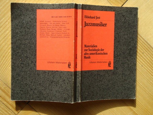 Livres: Ekkehard Jost - JAZZMUSIKER – D'occasion à Bern par carola31