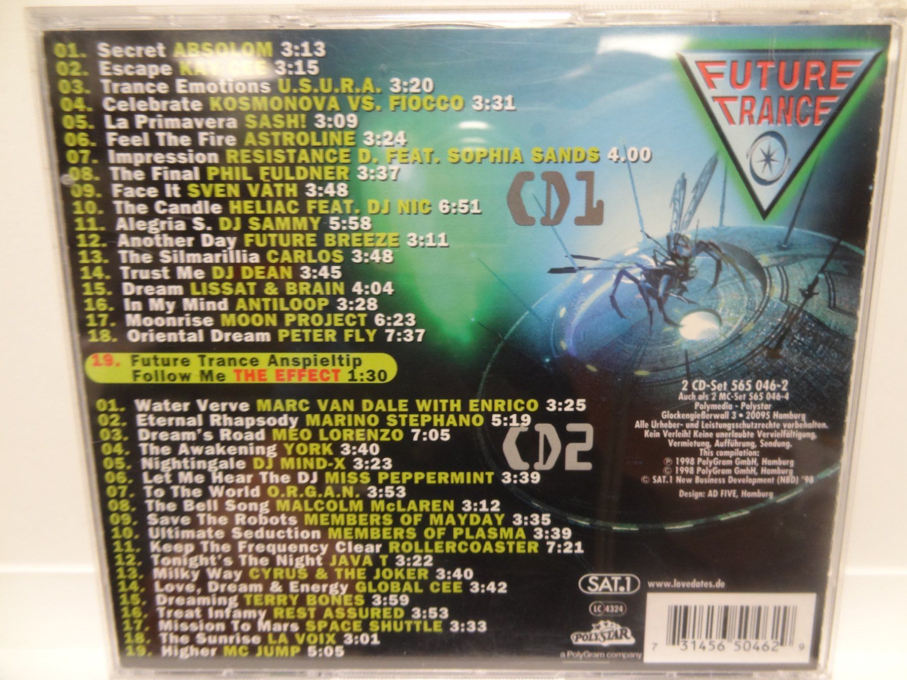 CD: Various, Future Trance Vol.5 – Usato da luzern venduto da musicandart 1