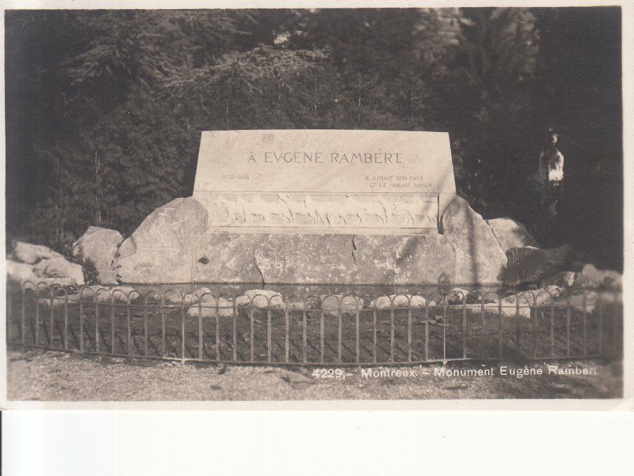 Cartoline postali: Montreux ca. 1930 – Usato da Bürglen TG venduto da StampGraf