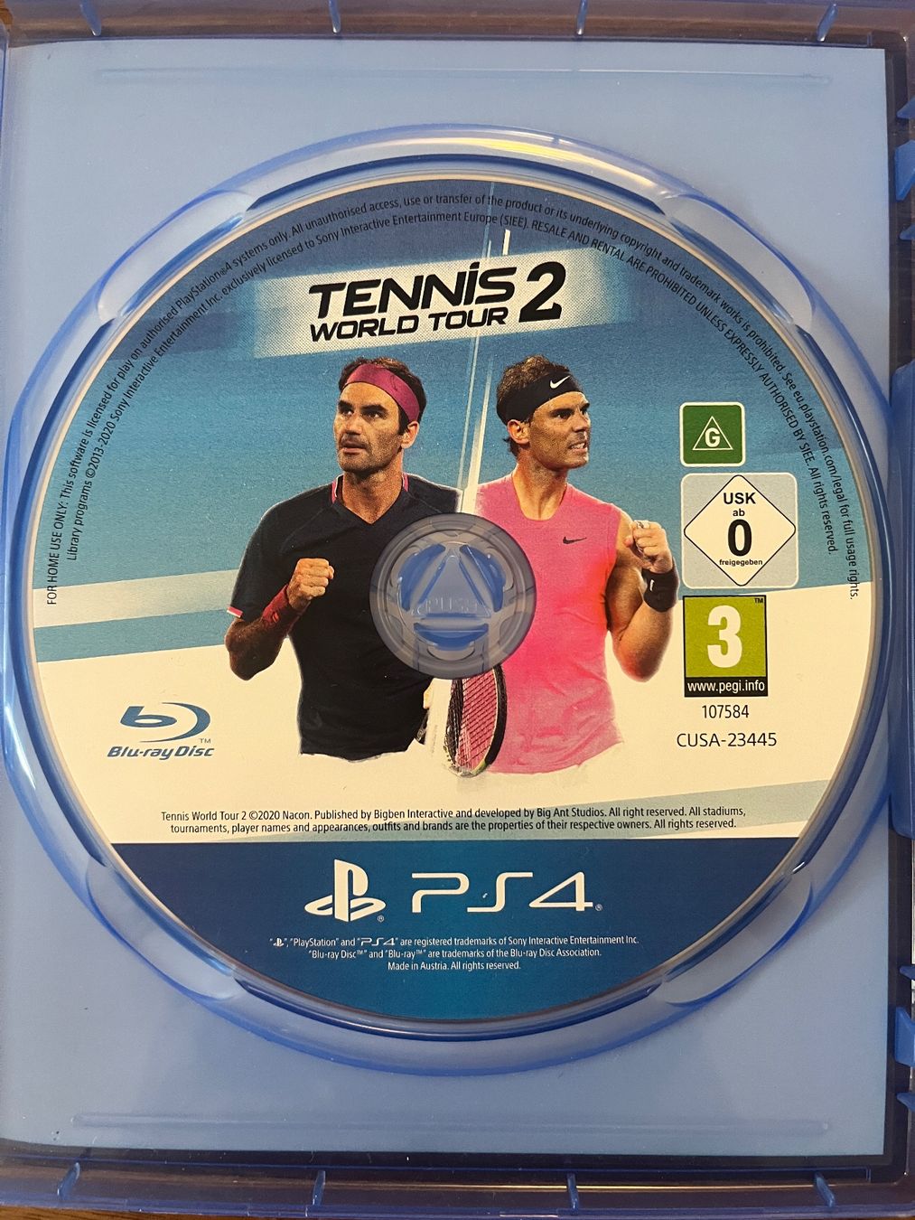 Spiele: Tennis World Tour 2 ps4 – Gebraucht aus Zürich von Arch2 2