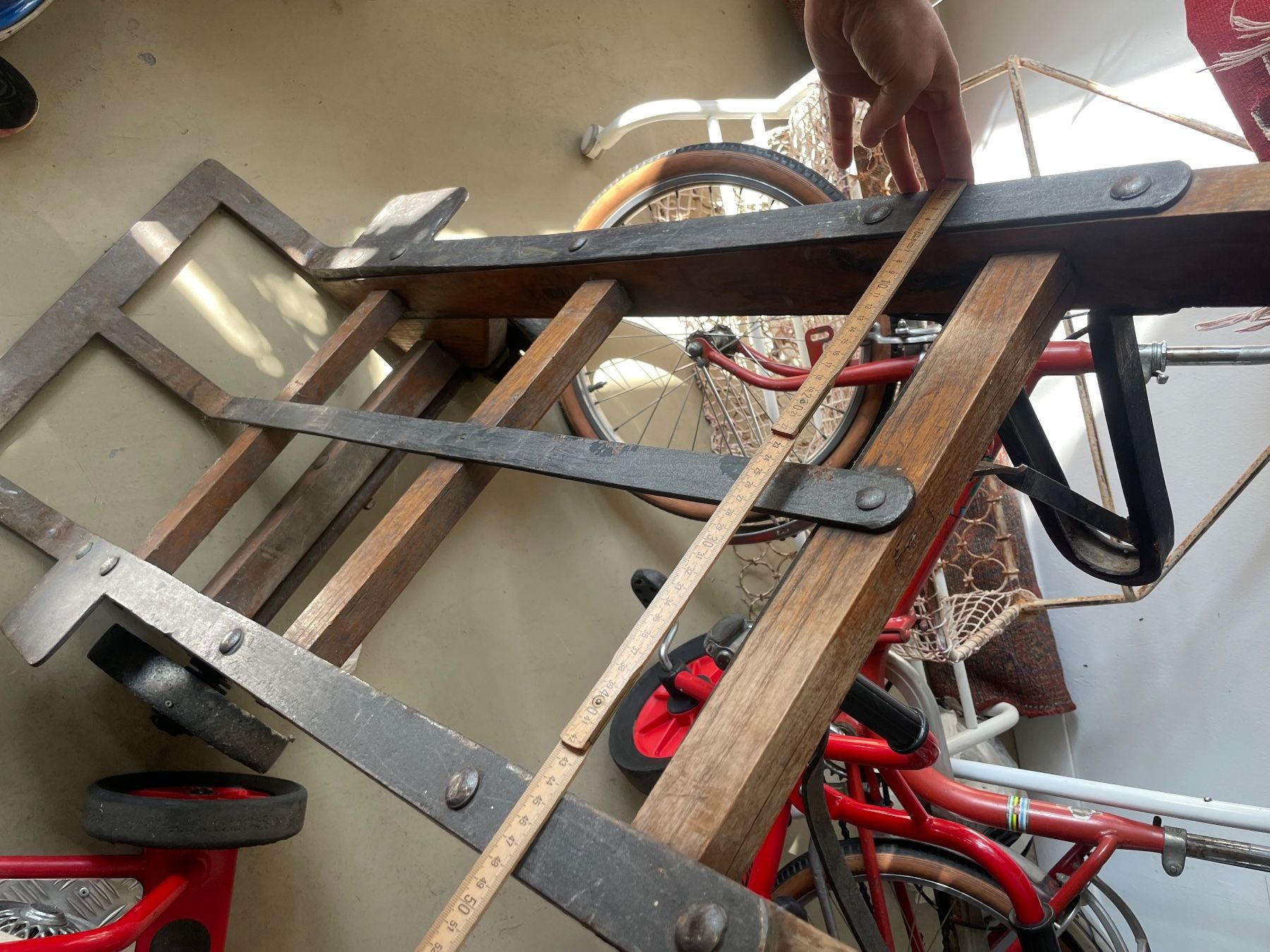 Schubkarren: Antico carrello industriale – Gebraucht aus Bedigliora von des_j29b 7