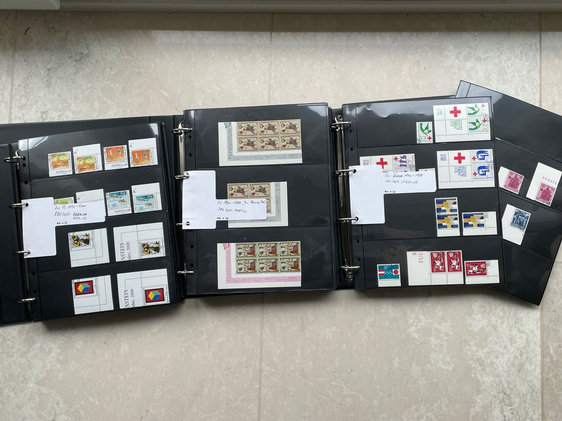 Tutti i francobolli: Briefmarken Liechtenstein – Nuovo (secondo la descrizione) da Dübendorf venduto da akyildiza 1