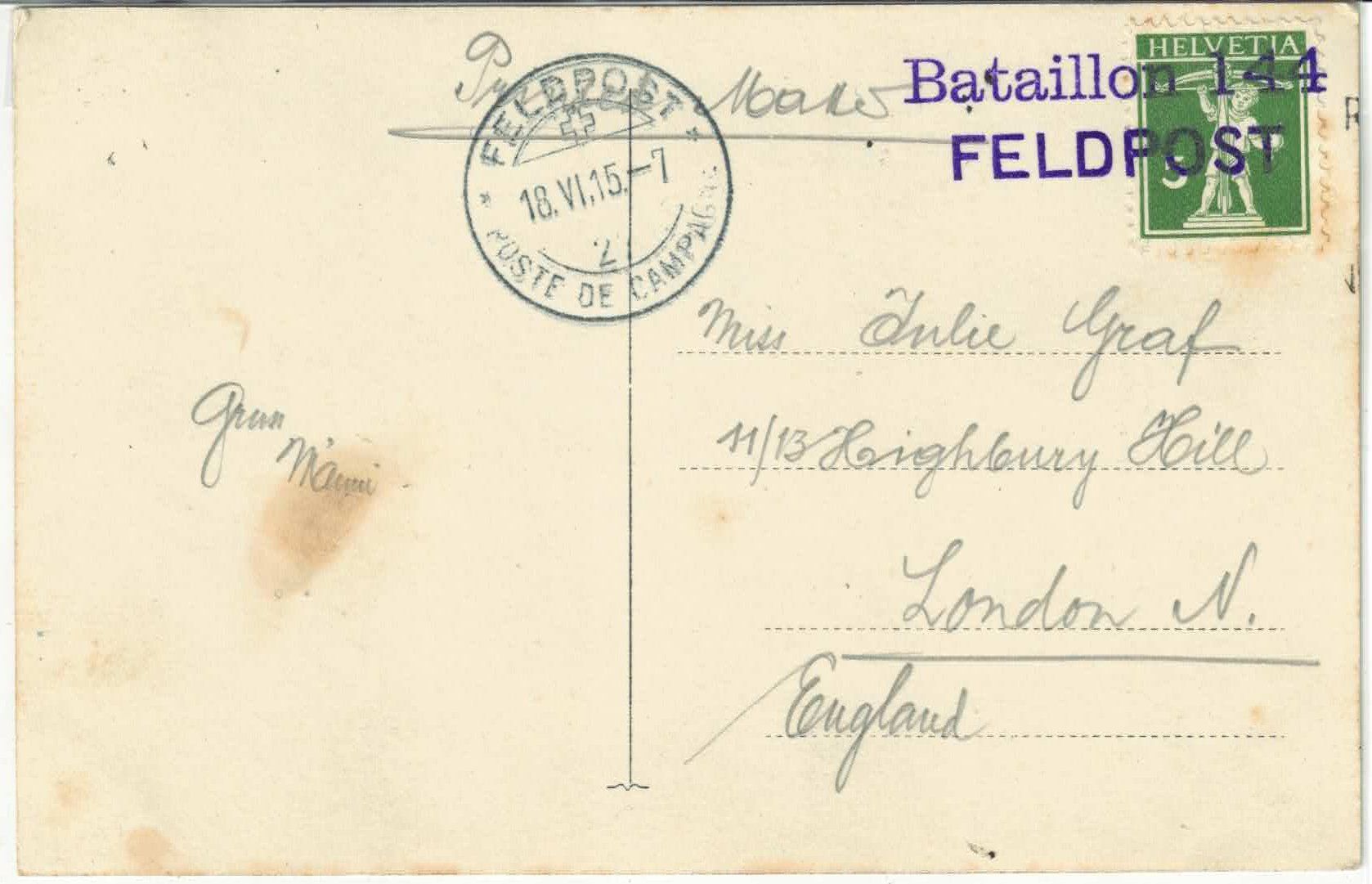 Cartoline postali: Armee Suisse - Militär Restaurant – Usato da Ettingen venduto da Kartenplanet 1