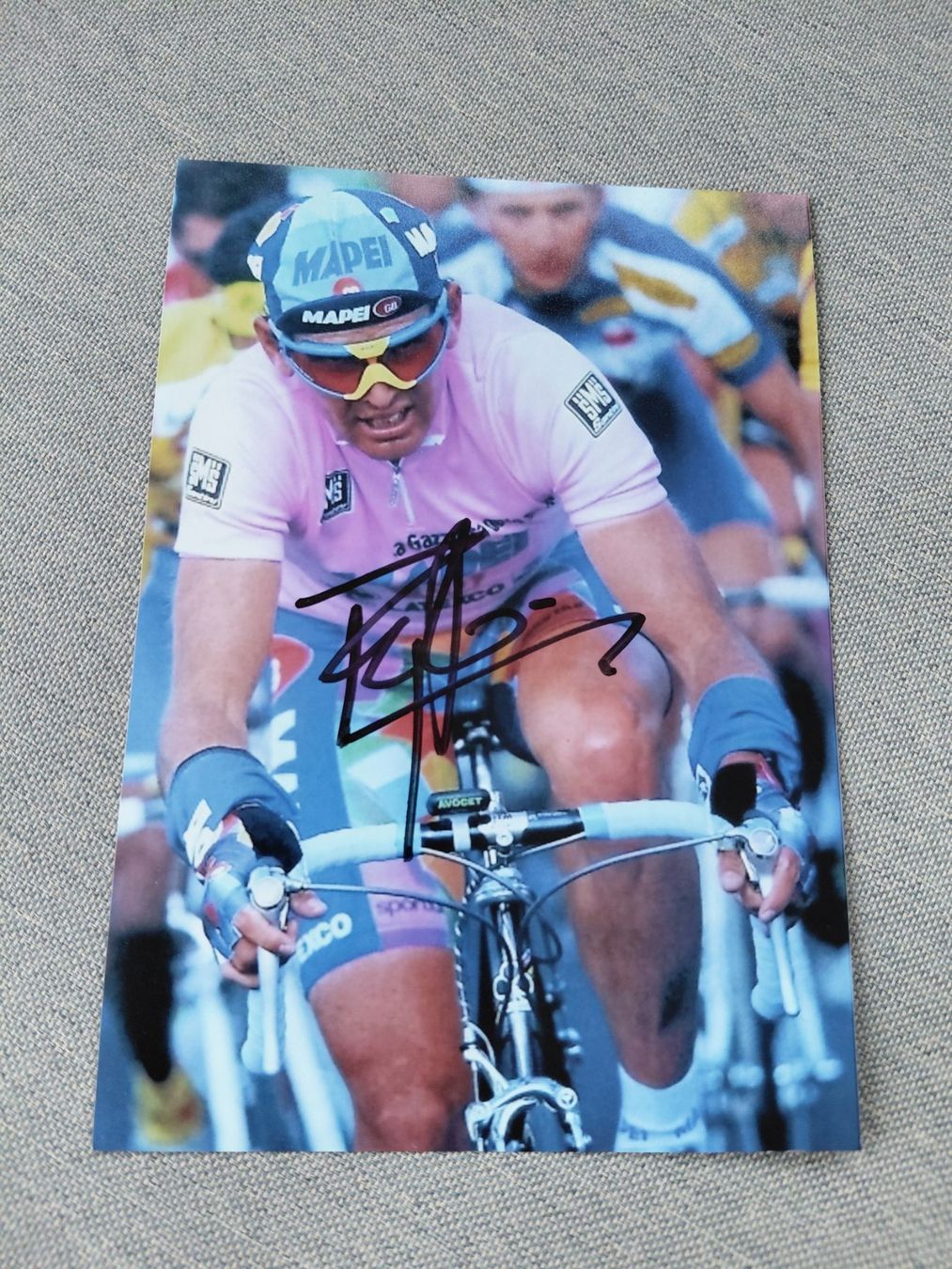 Autografi: Autogramm Tony  Rominger – Usato da Schmerikon venduto da Olympia04
