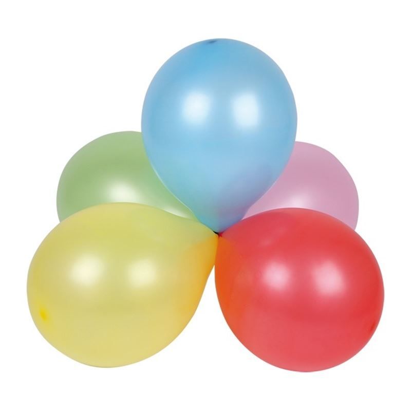 Tutte le decorazioni: Ballon, 100Stk Luftballon 25cm, bunt Mix – Nuovo e nell'imballaggio originale da Wettingen venduto da Swala 1