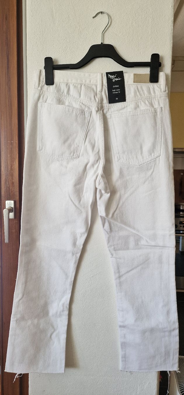 Jeans: Never Denim Jeans Gr. M Weiss – Nuovo (secondo la descrizione) da Romanshorn venduto da REALJessiB 5