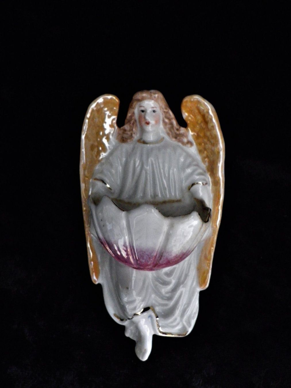 Statuette: Weihwasser-Gefäss Engel – Usato da Reinach BL venduto da Annodomini