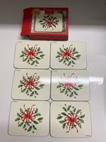 6 Lenox Holiday Coasters - New in Box!