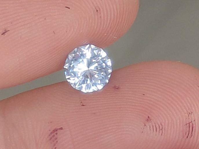 Edelsteine: White Saphir 1.3ct Ultra Fire – Gebraucht aus Bévilard von Yougems 3