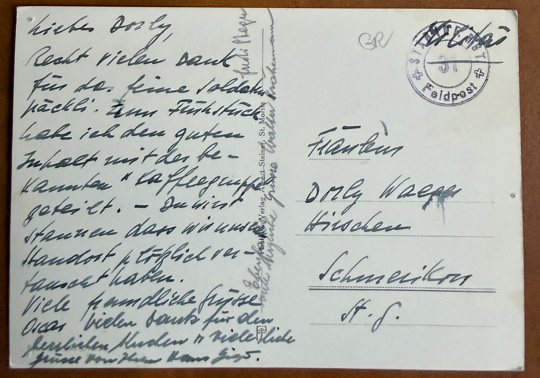 Cartes postales: St. Moritz - Schiefe Turm - AK – D'occasion à Lutry par Ediego 1