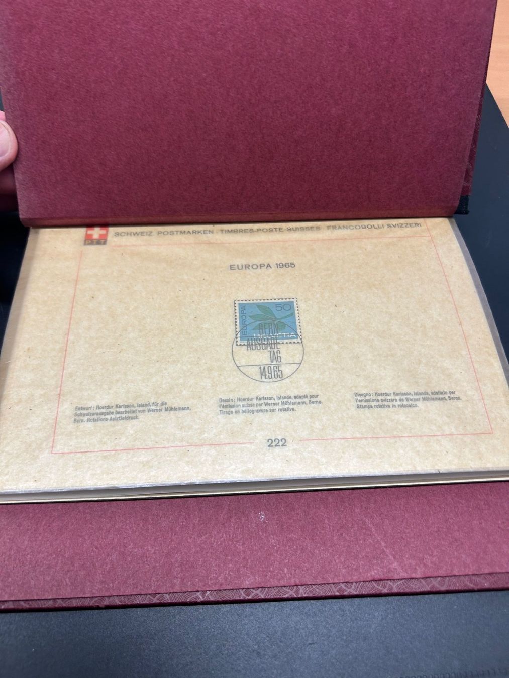 Alle Briefmarken: Album mit PTT Sammelblättern – Gebraucht aus Seuzach von Parasolmountain 1