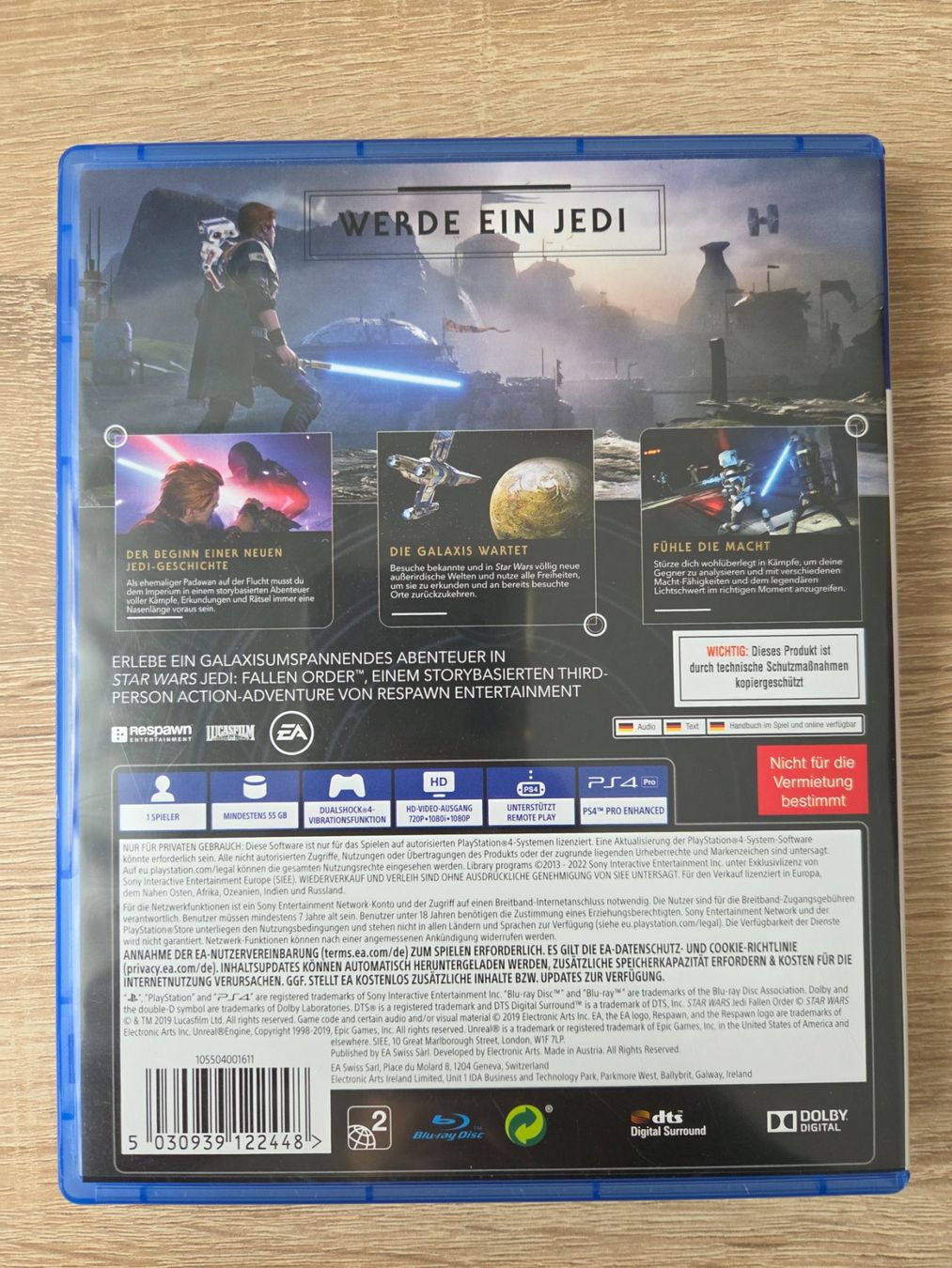 Spiele: Star Wars Jedi Fallen Order (Multilanguage) - PS4 – Gebraucht aus Carouge GE von Gasco 1