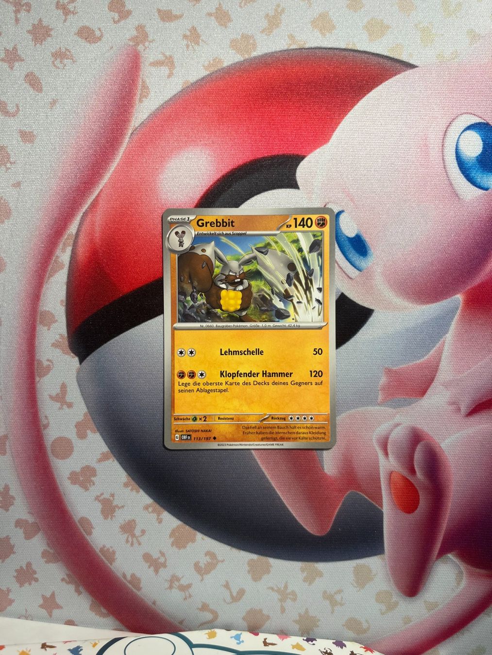 Pokémon Carte collezionabili: Grebbit Pokemon Karte Holo/Reverse Holo/Common – Usato da Winterthur venduto da ale_6z2f