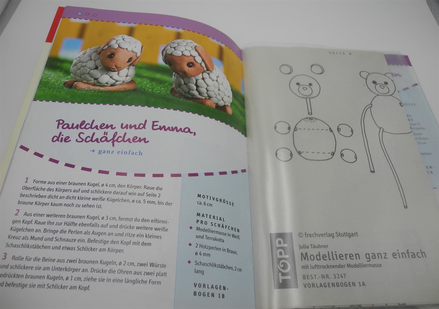 Kit bricolage: 1 Bastelbuch Modellieren, Nr. 18a – Nuovo (secondo la descrizione) da Kottwil venduto da Crazyrolf 1