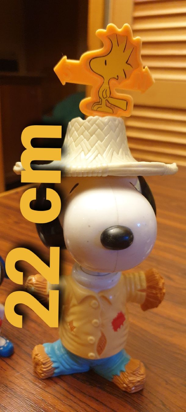 Mc Donald's Statuette: Snoopy épouvantail année 2000 – Usato da Vauderens venduto da sylvieswiss 1