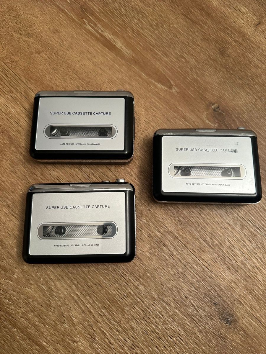 Lettore multimediale portatile: Super USB Cassette Capture Player, 3 St – Usato da Zürich venduto da iva_9svl