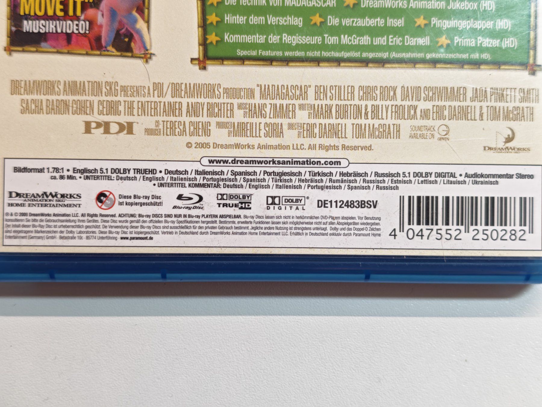 Alle DVDs: Madagascar – Gebraucht aus Liestal von Kratzilla 3