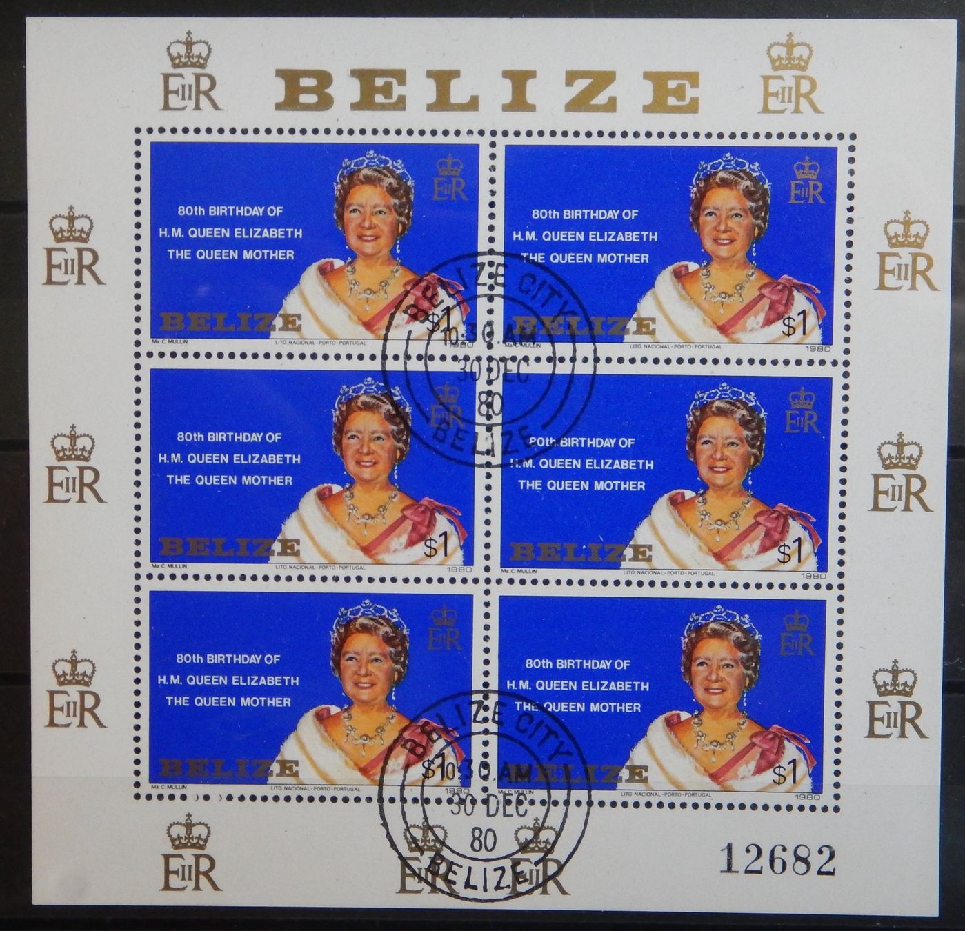 Alle Briefmarken: Belize Kat. Block. 26 gest. 1980 – Gebraucht aus Zürich von Muehlekauf