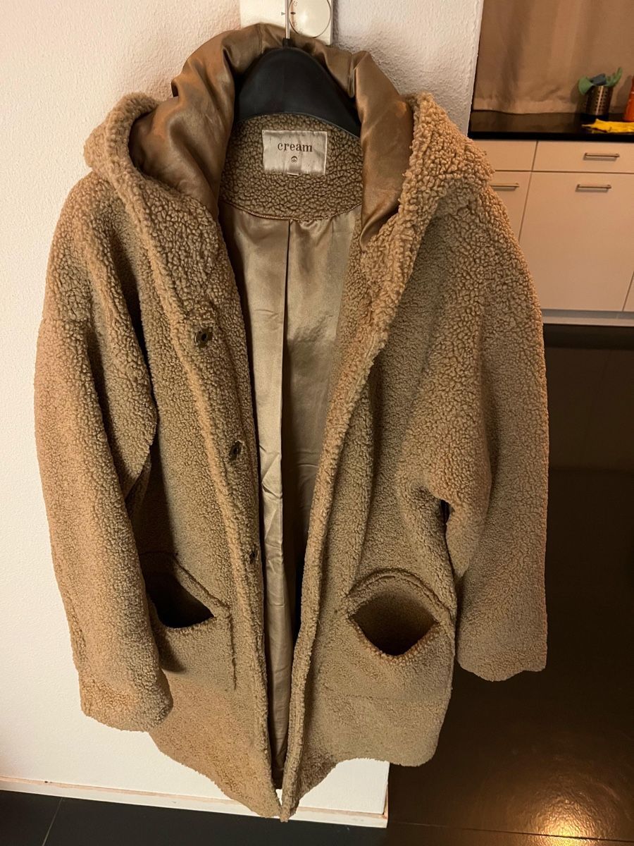 Giacche: Cream Teddyfell Jacke – Nuovo (secondo la descrizione) da Schlieren venduto da James1010 2