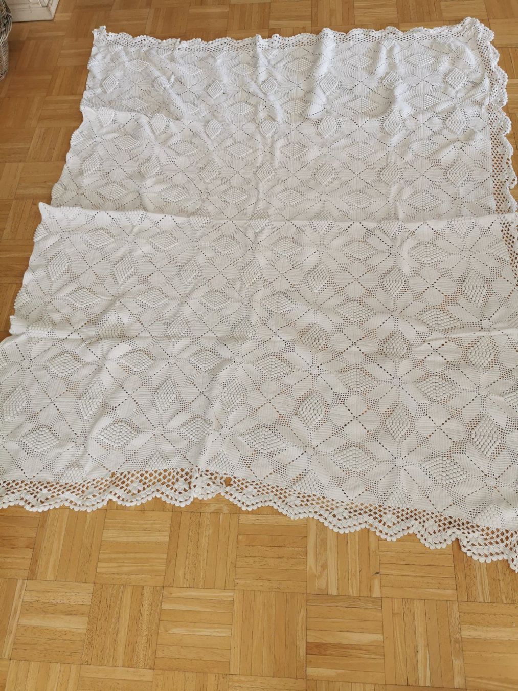 Decken: Alte Tagesdecke,Häkeldecke, shabby – Gebraucht aus möhlin von lupo1972 1