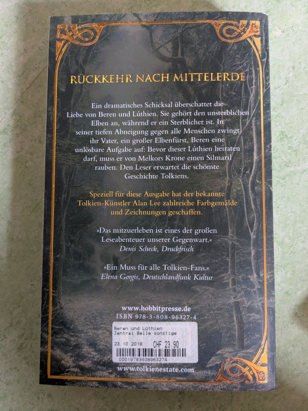 Libri: J.R.R Tolkien Beren und Luthien – Usato da Deitingen venduto da myQuint 1