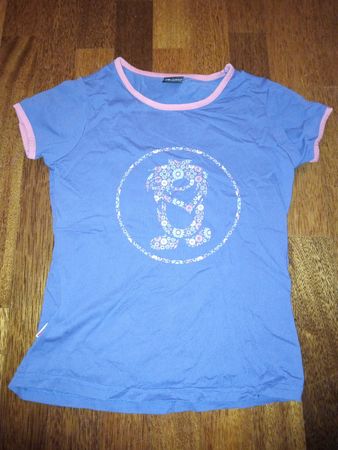 Trollkids T-Shirt Gr. 140 lila, sehr guter Zustand