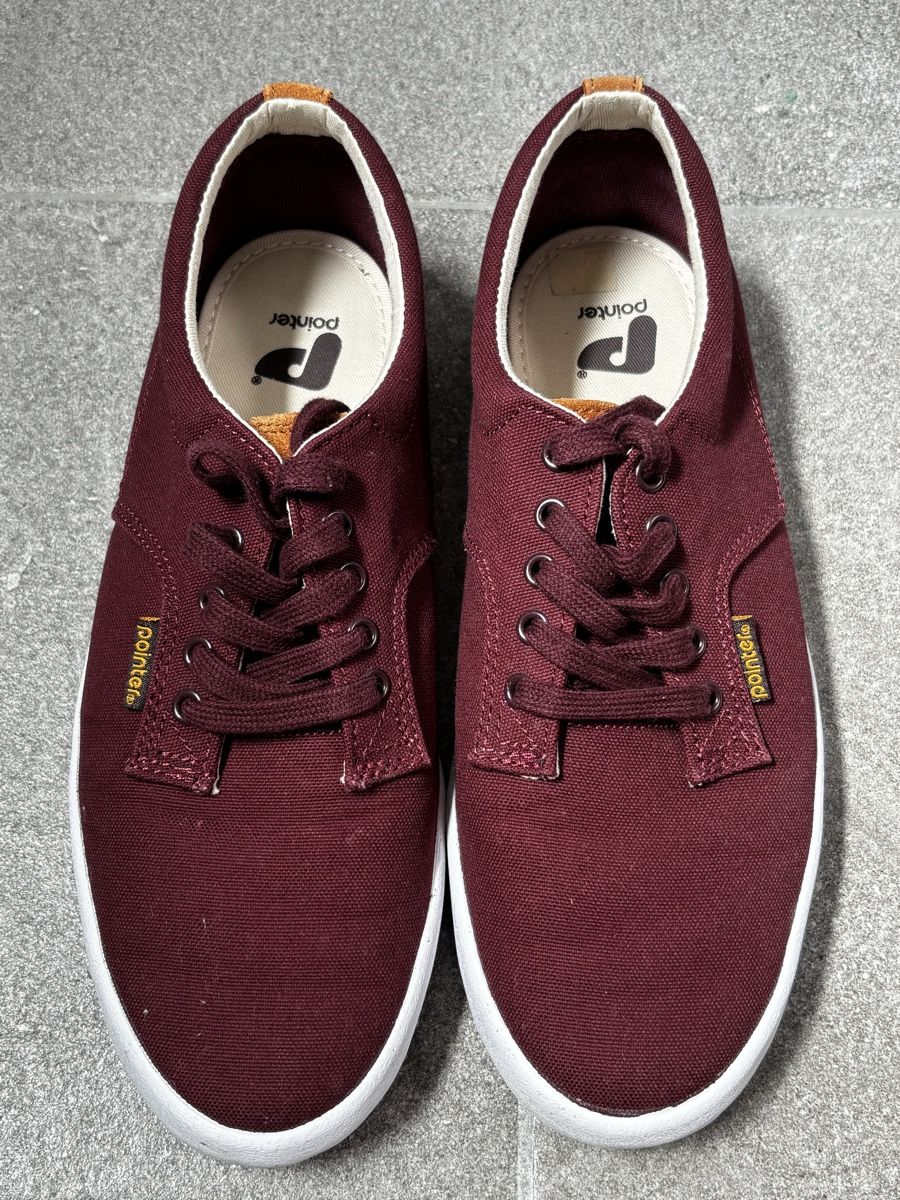 Scarpe da uomo: Pointer Turnschuhe Weinrot Gr. 41 wie neu Sommer Freizeitsch – Usato da Zürich venduto da talys 1