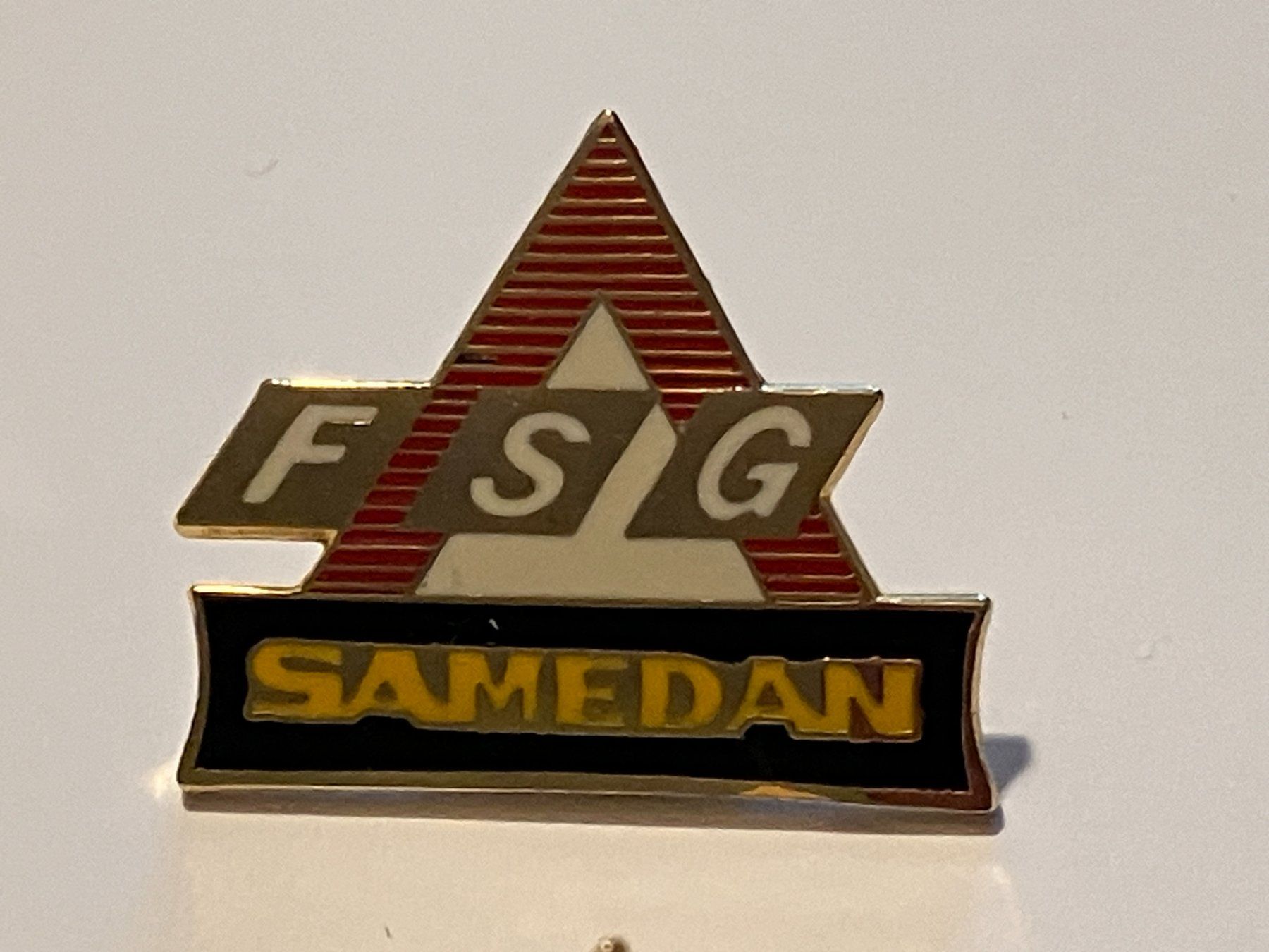 Placchette & Badge: 1 Pin FSG Samedan – Usato da Basel venduto da djwwpp