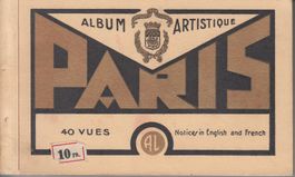 Paris Karten Büchlein 40 Karten ca. 1935
