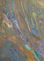 Acrylbild Nr. 6751, Grösse 30x40cm, Handgemaltes Unikat