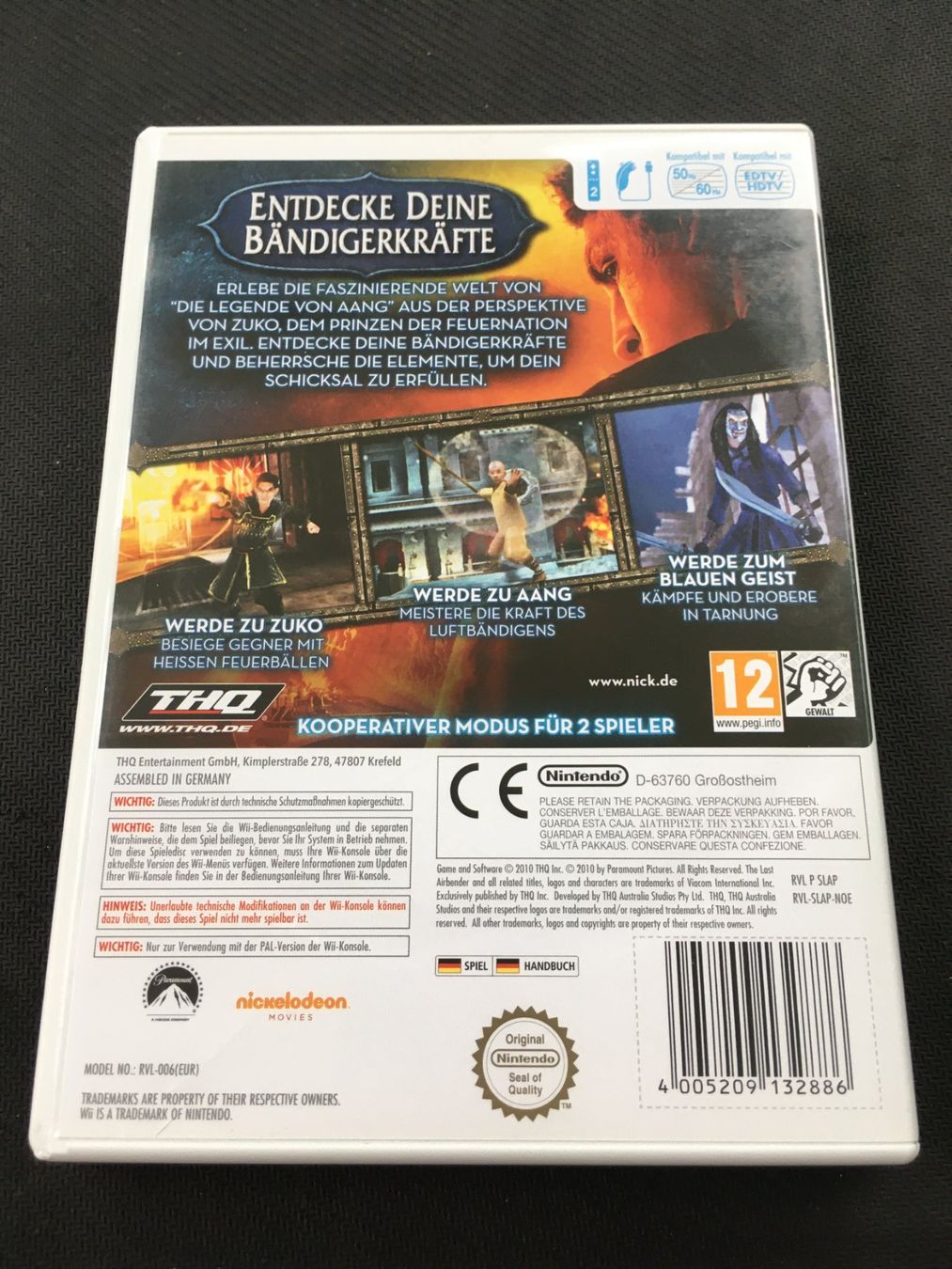 Nintendo Giochi: Die Legende von Aang - Nintendo Wii – Usato da St.Gallen venduto da Punktchen01 1