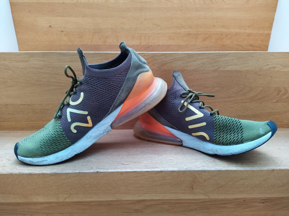 air max 270 green orange