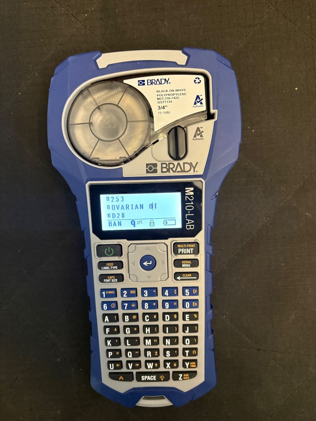 Drucker: Brady M210-LAB Label Printer – Defekt aus Lausen von sen_jm7c 3