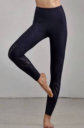 Onzie – Leggings Midi 7/8 Selenite – Nero – XS
