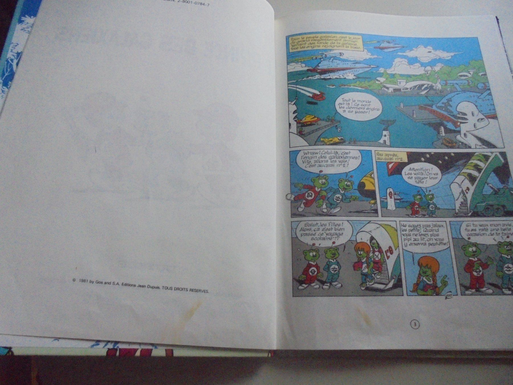 Fumetti: Le Scrameustache 10) le prince des Galaxiens. E.O 1981 – Usato da Crissier venduto da Promopost 3
