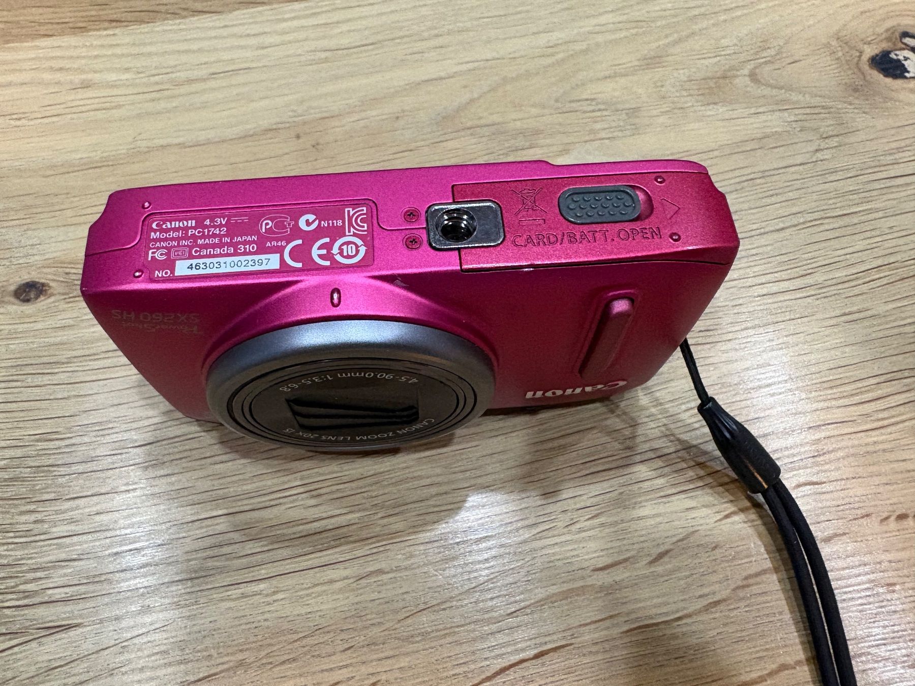 Canon Fotocamera: Canon Powershot SX260 HS Kompaktkamera – Usato da Lausen venduto da sen_jm7c 9