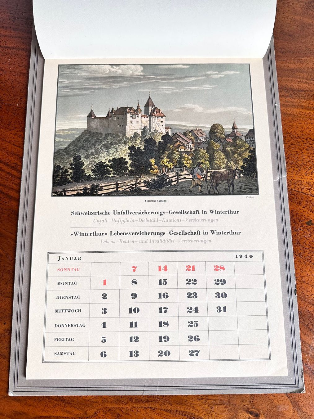 Cartoline postali: Winterthur Vers. Gesellschaft"  von 1940 – Usato da Oberohringen venduto da nichtmehrneu 2
