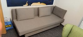 Bettsofa 160x193 mit 3 Kissen