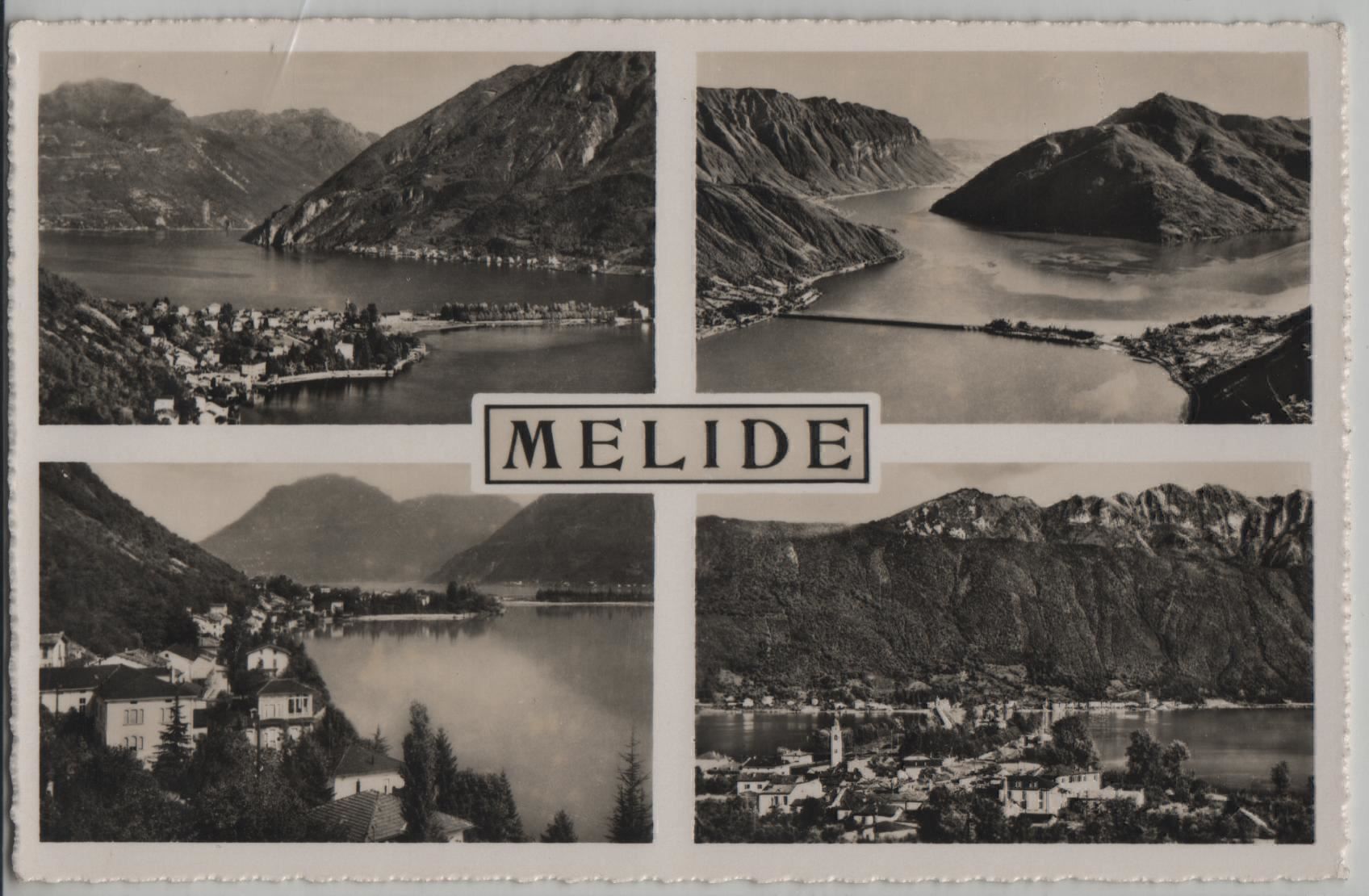 Ansichtskarten: Melide - 4 Bilder AK – Antik aus Ettingen von Kartenplanet