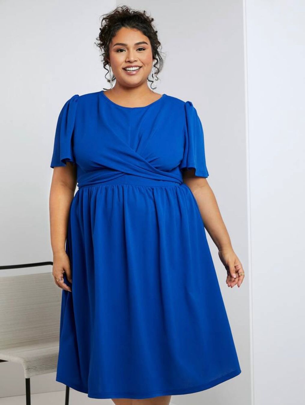 Shein Vestiti: Kleid königsblau Gr. 56 / 58 / 60 – Usato da Pratteln venduto da a23_j2gs