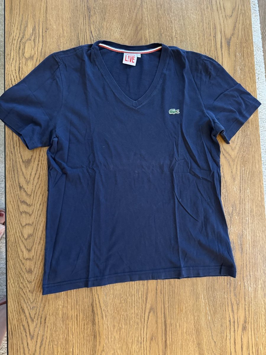 Lacoste T-shirt: Lacoste T-Shirt Dunkelblau Gr. 3 – Usato da Küssnacht am Rigi venduto da Belli_12