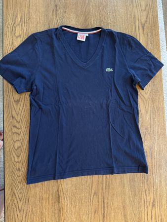 Lacoste T-Shirt Dunkelblau Gr. 3