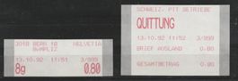 SFS 9 mit Quittung
