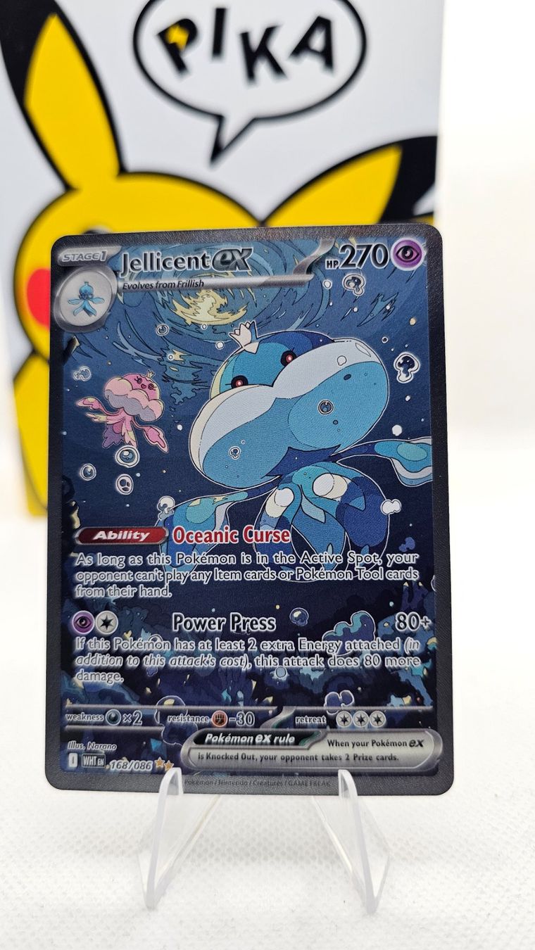 Pokémon Sammelbilder & Trading cards: Jelicent WHT 168/086 EN – Gebraucht aus Rheineck von Pinia03
