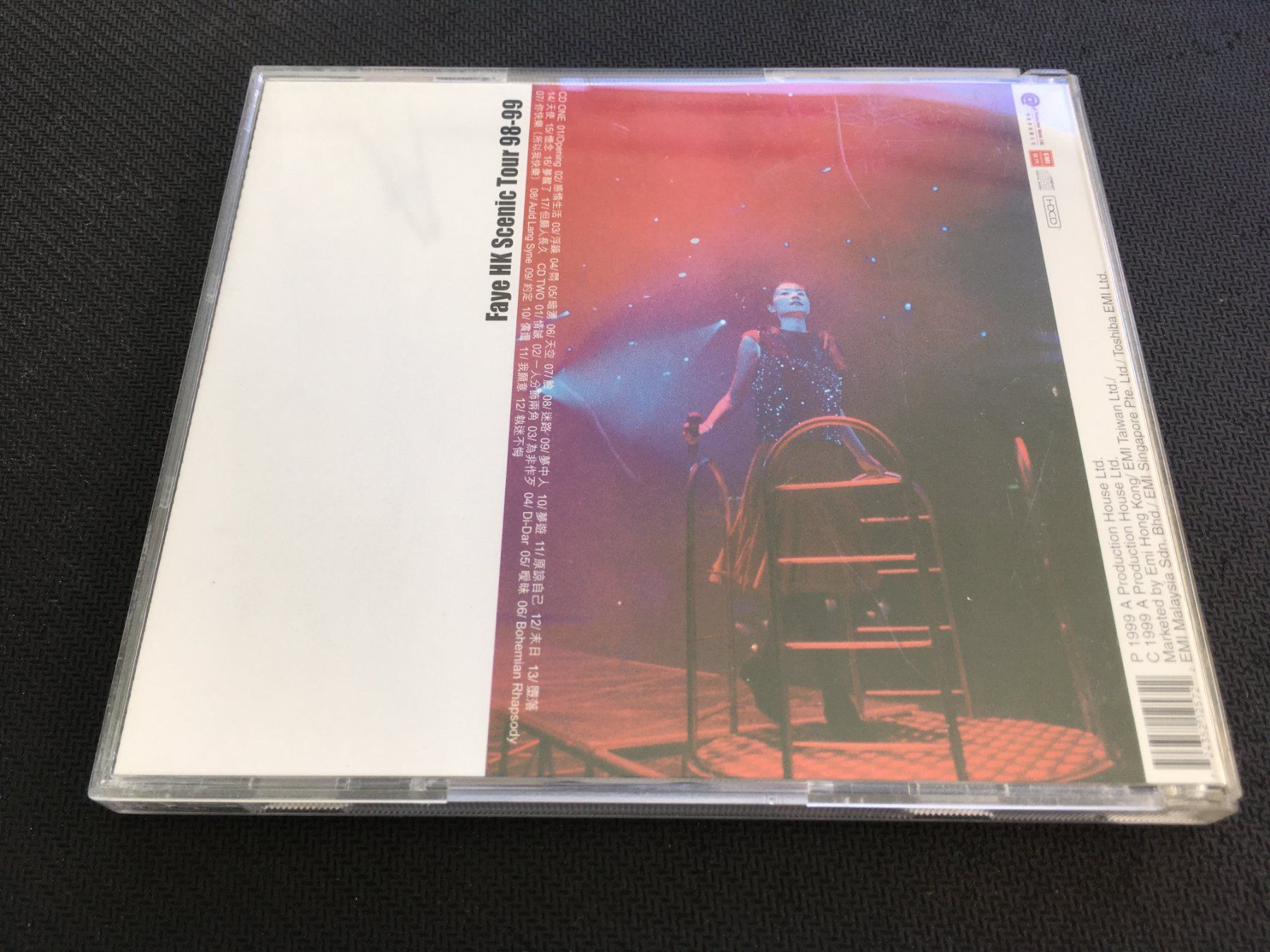 CD: Faye HK Scenic Tour 98-99 -CD- 2cd – Usato da St.Gallen venduto da MedienJoe 2