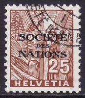 Dienstmarke SDN SBK-Nr. 45 (Landschaftsbild 1934-1935)