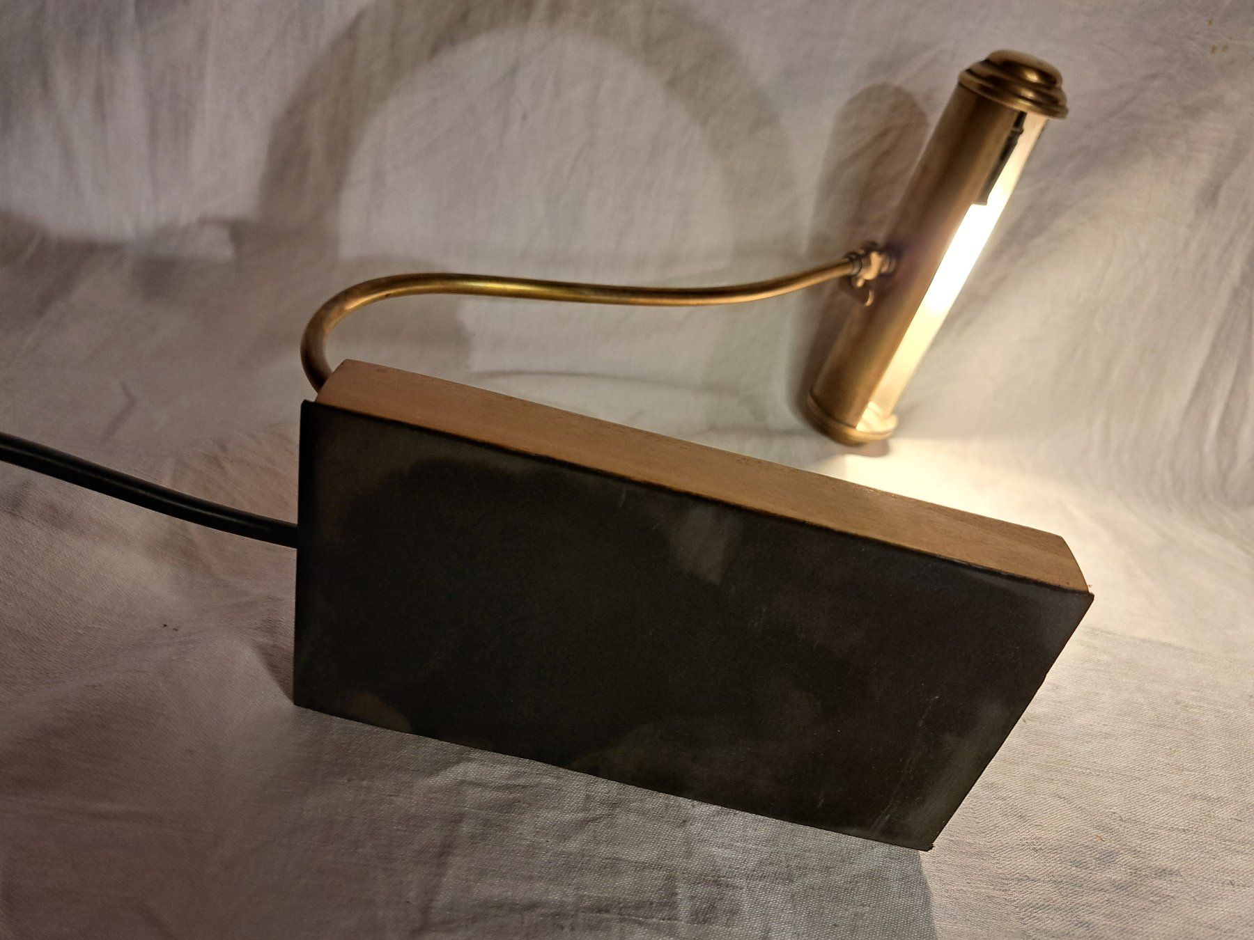 Lampade: ANCIENNE LAMPE BUREAU PIANO – Usato da couvet venduto da carlin01 6